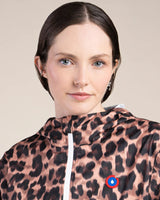 Impermeable leopard flotte