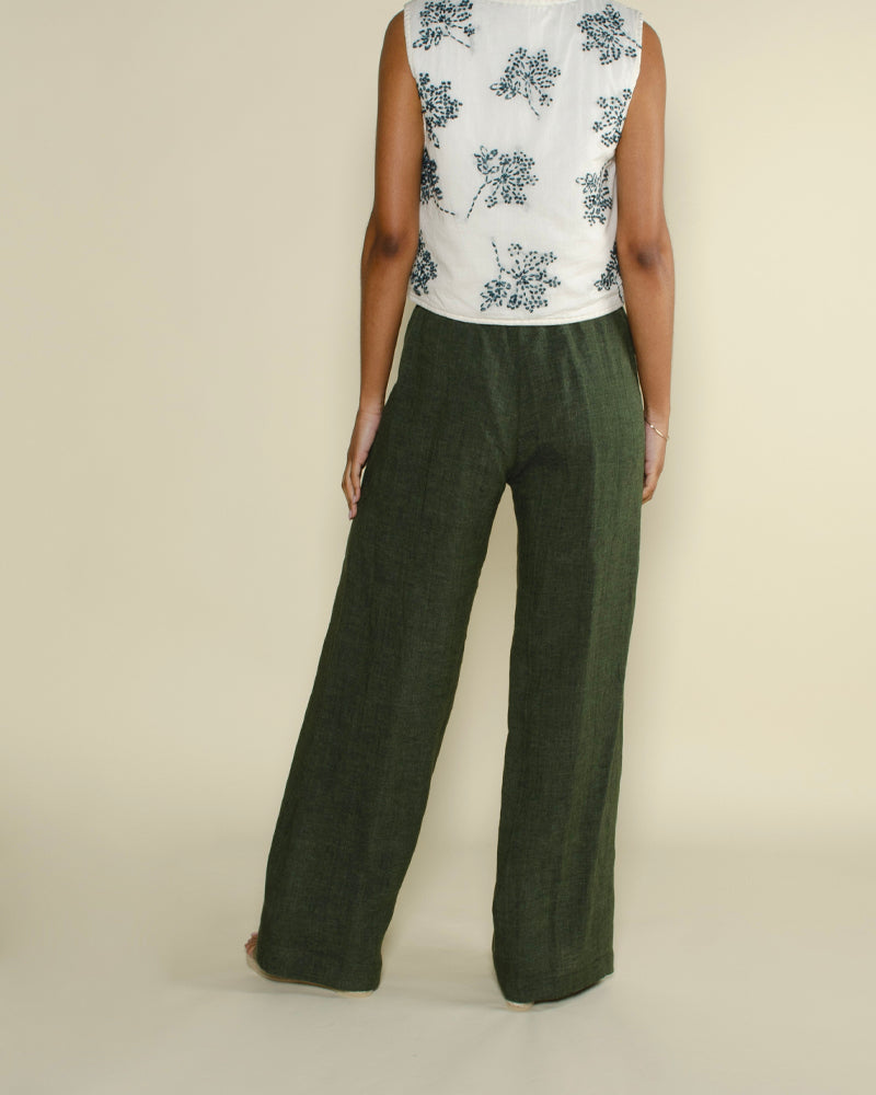 Pantalons DIEGA - Pantalon lin diega