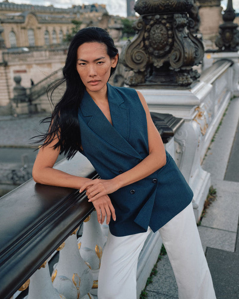 Veste costume ss manche mos mosh