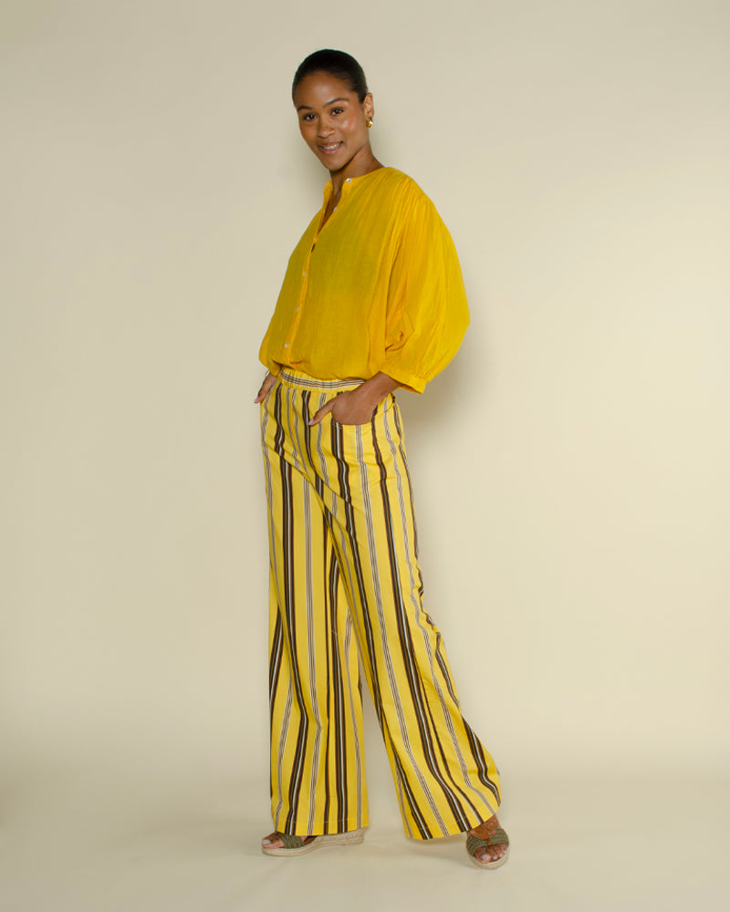 Pantalons DIEGA - Pantalon raye diega
