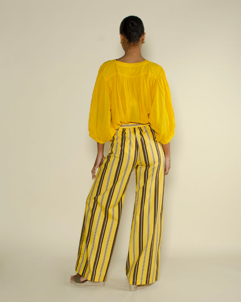 Pantalons DIEGA - Pantalon raye diega
