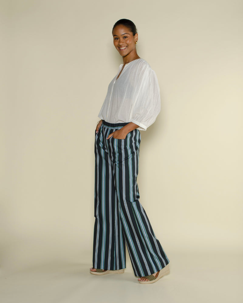 Pantalons DIEGA - Pantalon raye diega