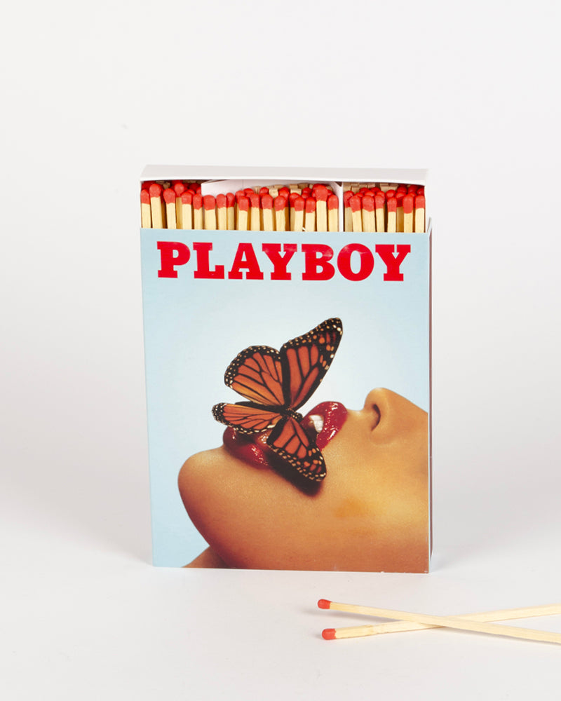 Allumettes playboy papillon bleu