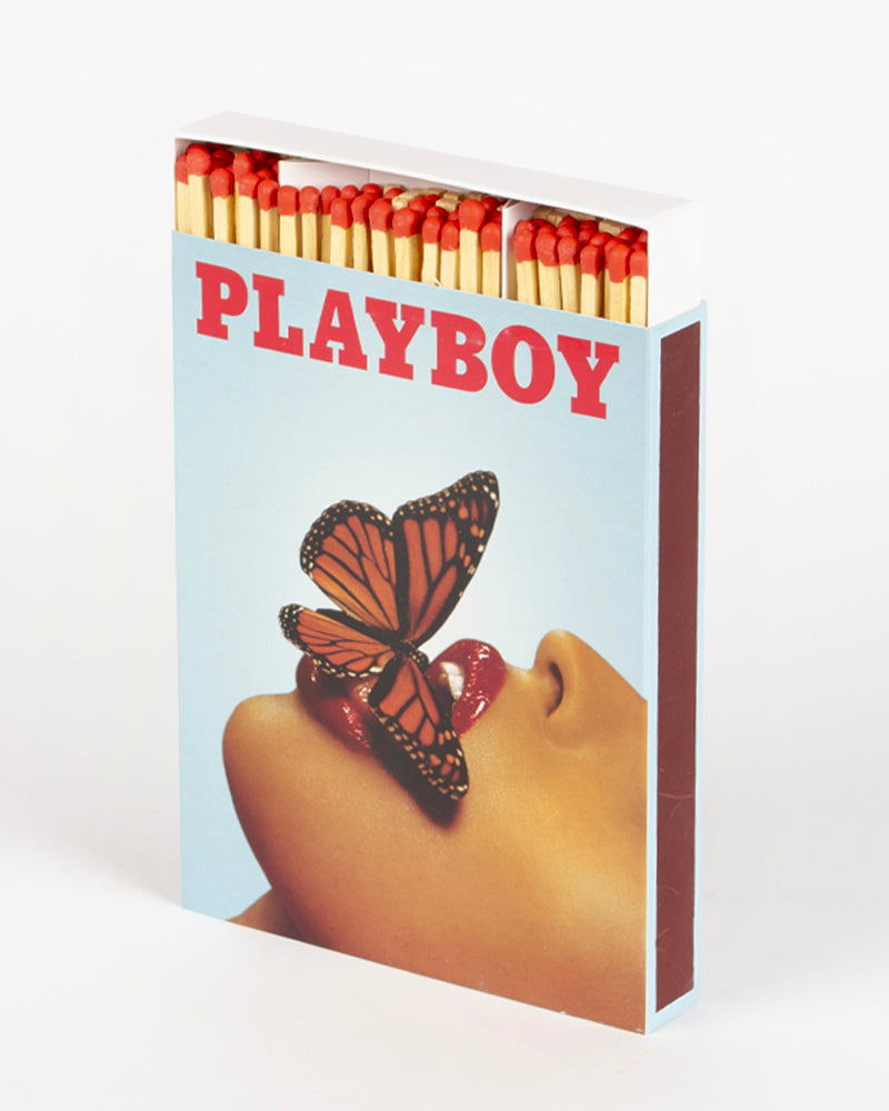 Allumettes playboy papillon bleu