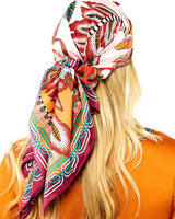 Foulard 90x90 wild