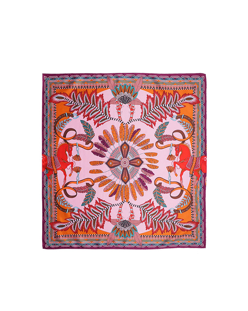Foulard mini 45x45 wild