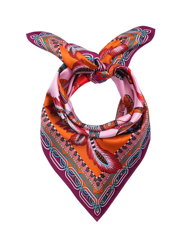 Foulard mini 45x45 wild