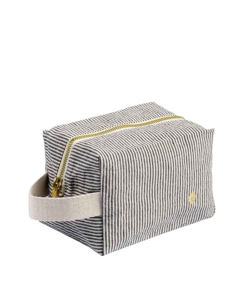 Trousses LA CERISE SUR LE GATEAU - Trousse pm raye finette cerise