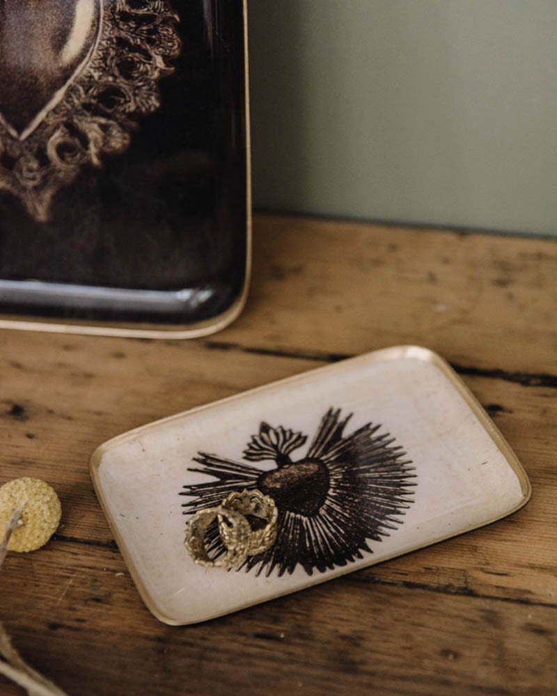 Plateau solo coeur rayon boncoeurs