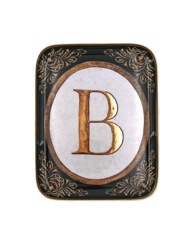 Demi plateau enluminure b 25x19,7 boncoeurs