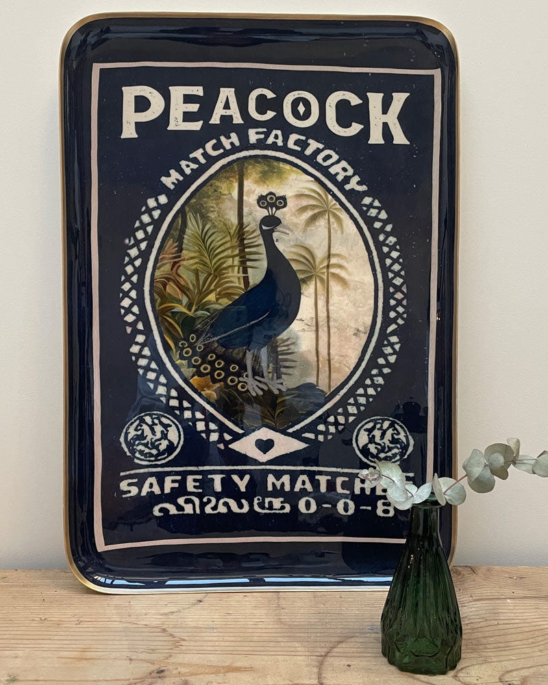 Plateau reception peacock boncoeurs