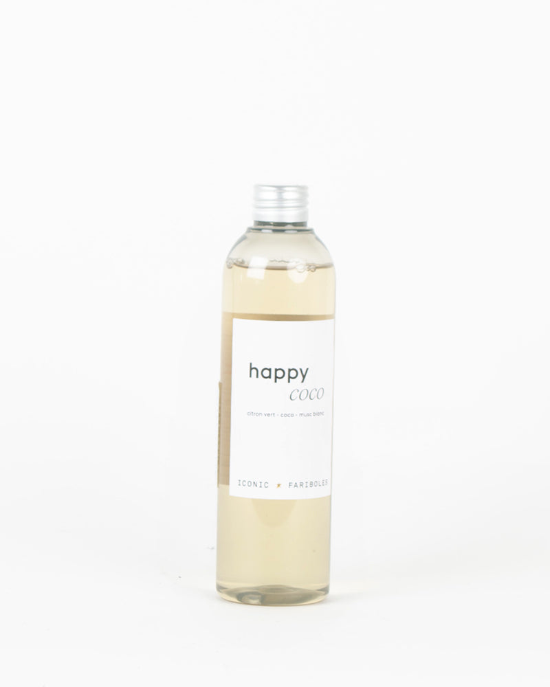 Senteurs FARIBOLES - Recharge diffuseur happy coco 250ml fariboles