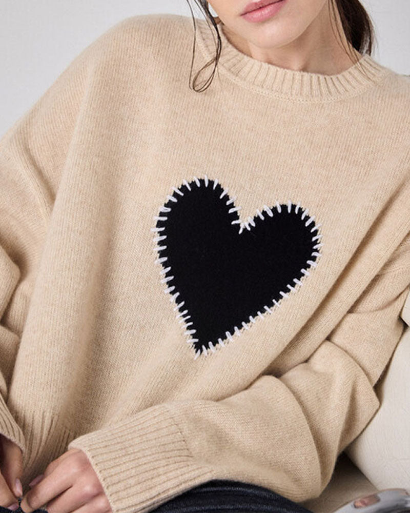 Pull coeur notshy