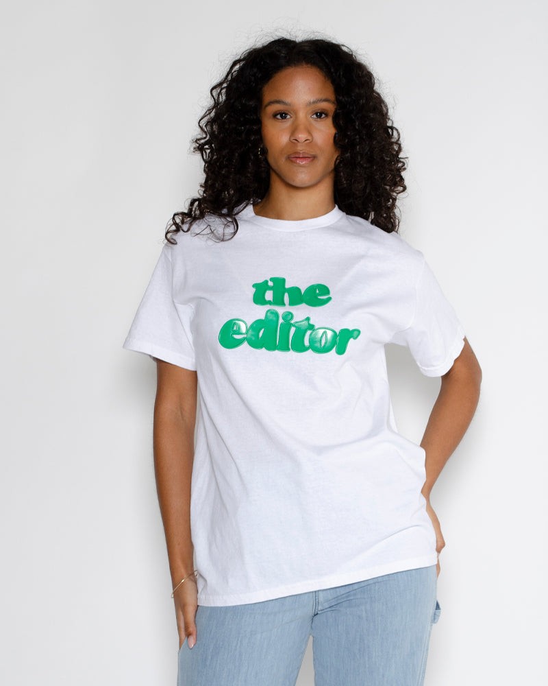 Tee shirt the editor