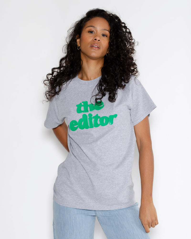 Tee shirt the editor