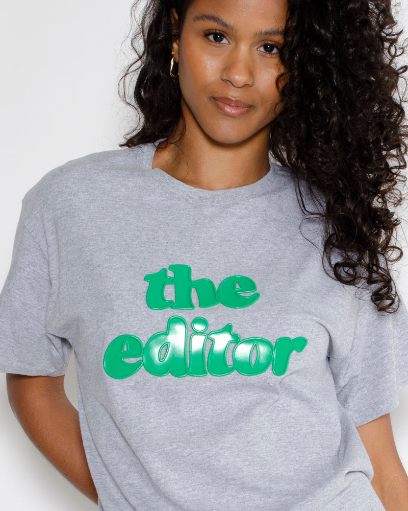Tee shirt the editor