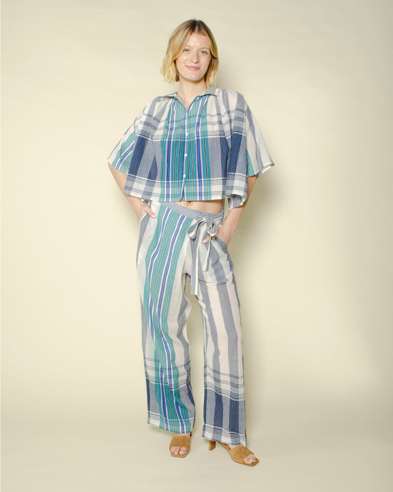 Pantalon v de vinster
