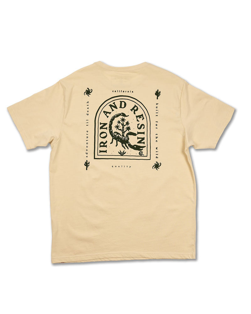 Tee shirt iron and resin