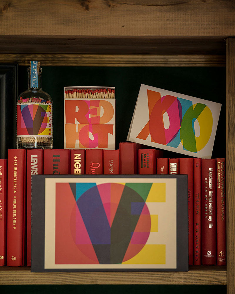 Boite allumettes love archivist