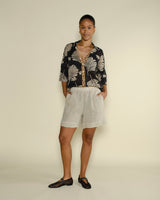 Jupes & Shorts DIEGA - Short lin raye diega