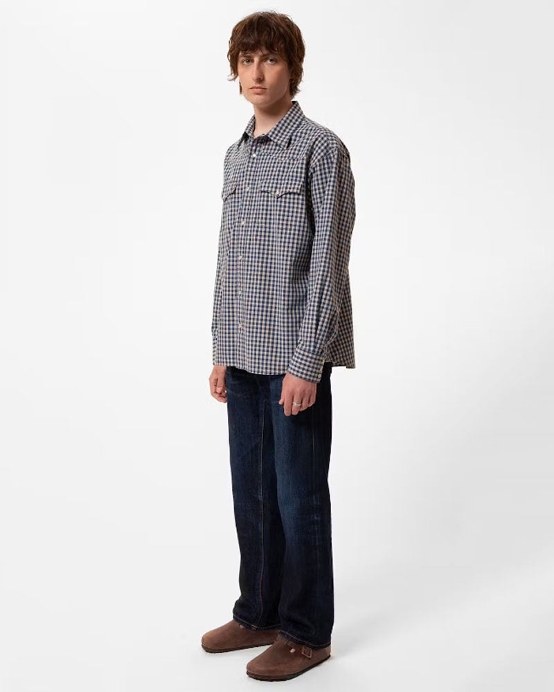 Chemises NUDIE - Chemise sigge gingham nudie