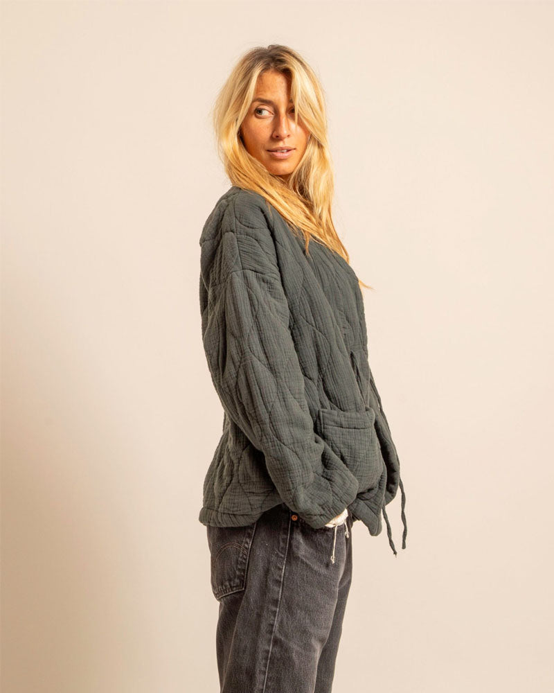 Veste kimono aokyanos