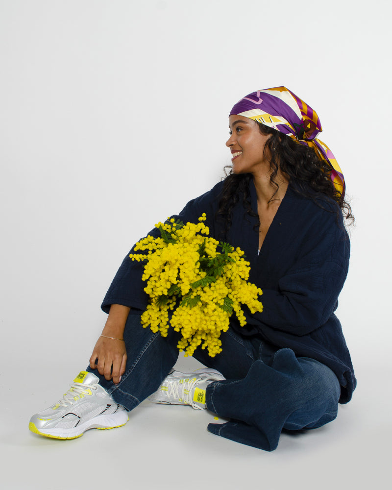 Veste kimono aokyanos