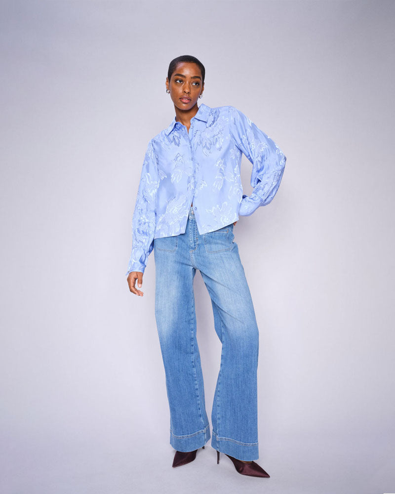 Jean flare friend mos mosh