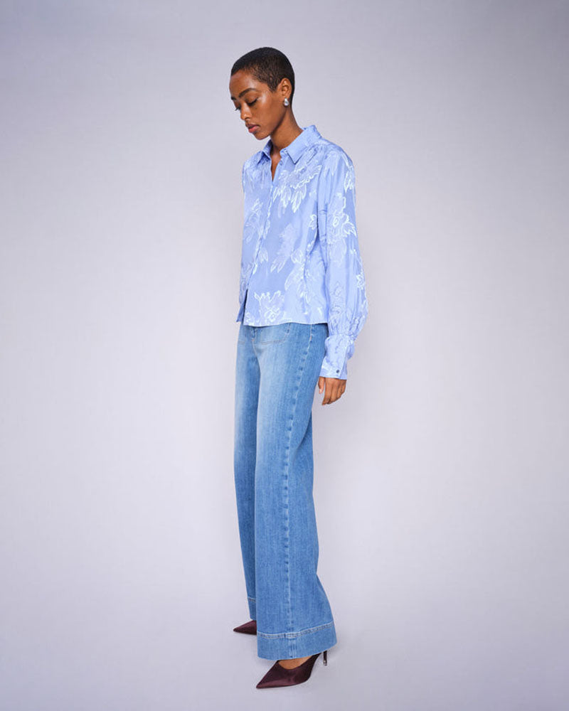 Jean flare friend mos mosh