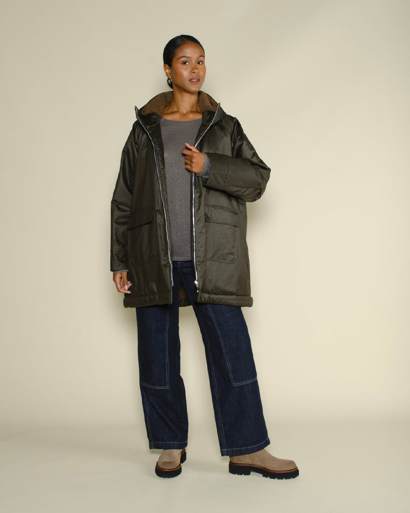 Parka courte pret pour partir