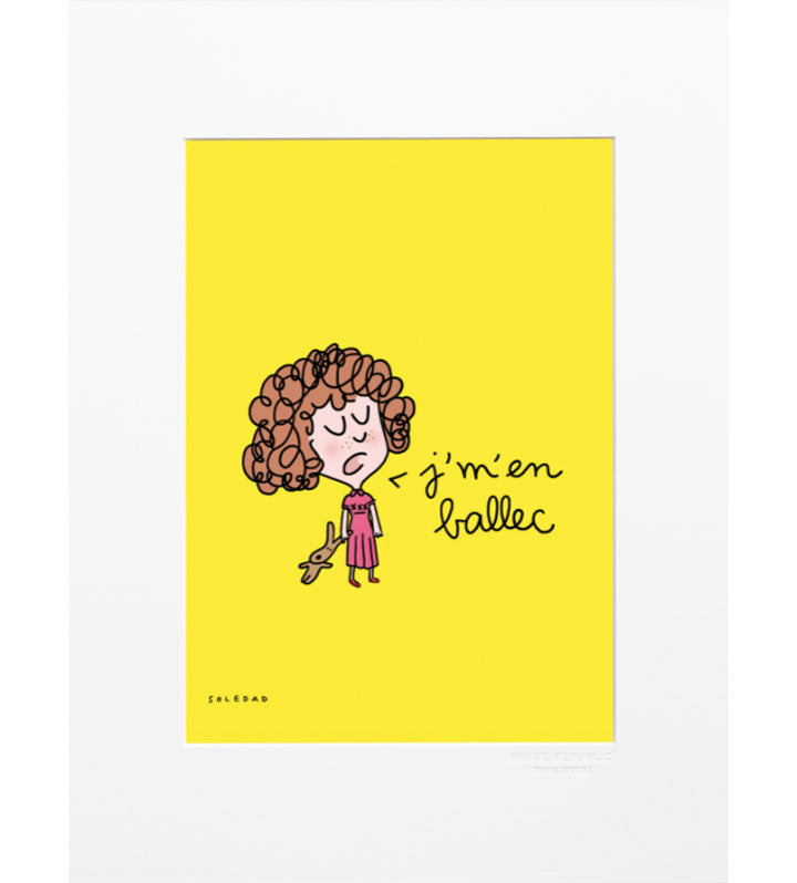 Affiche ballec 30x40