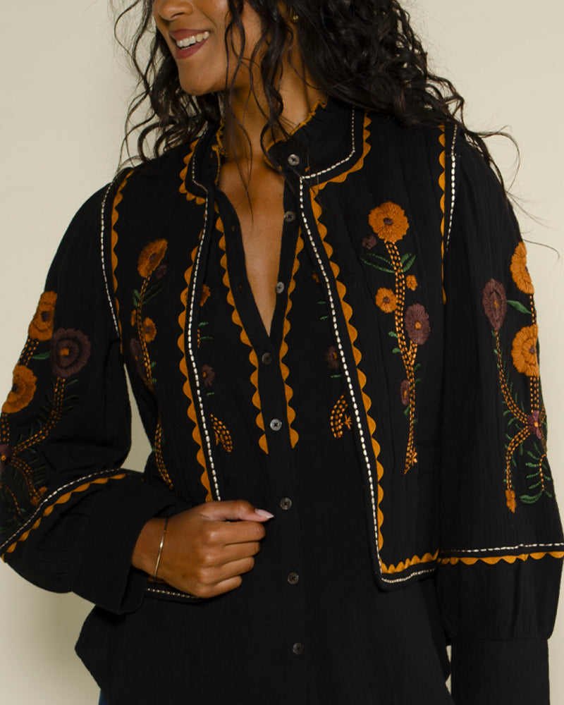 Gilet antik batik