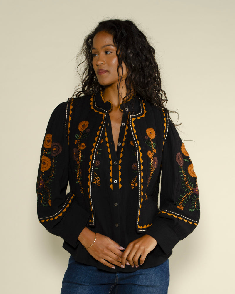 Gilet antik batik