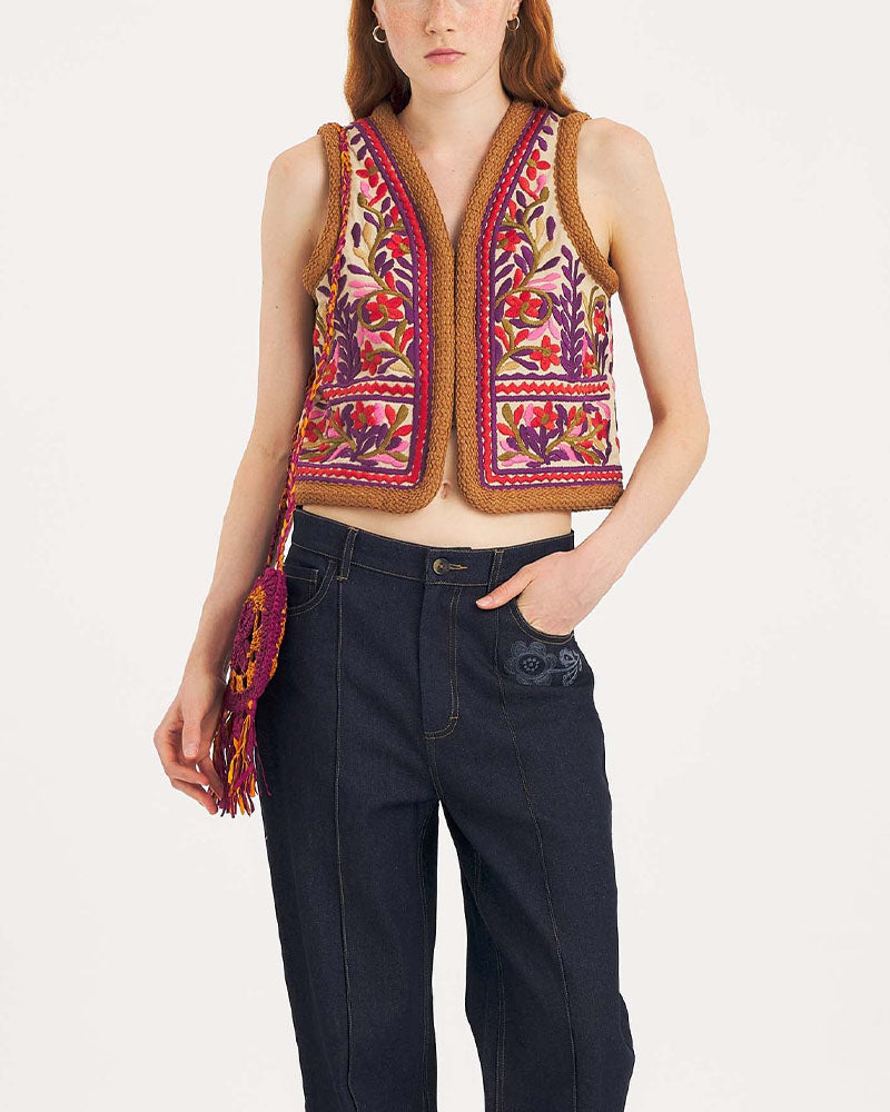 Gilet antik batik