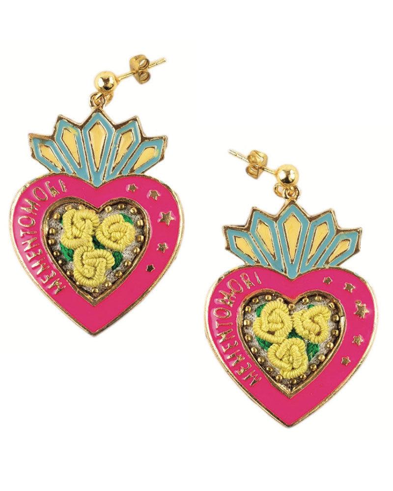 Boucles d'oreilles nahua