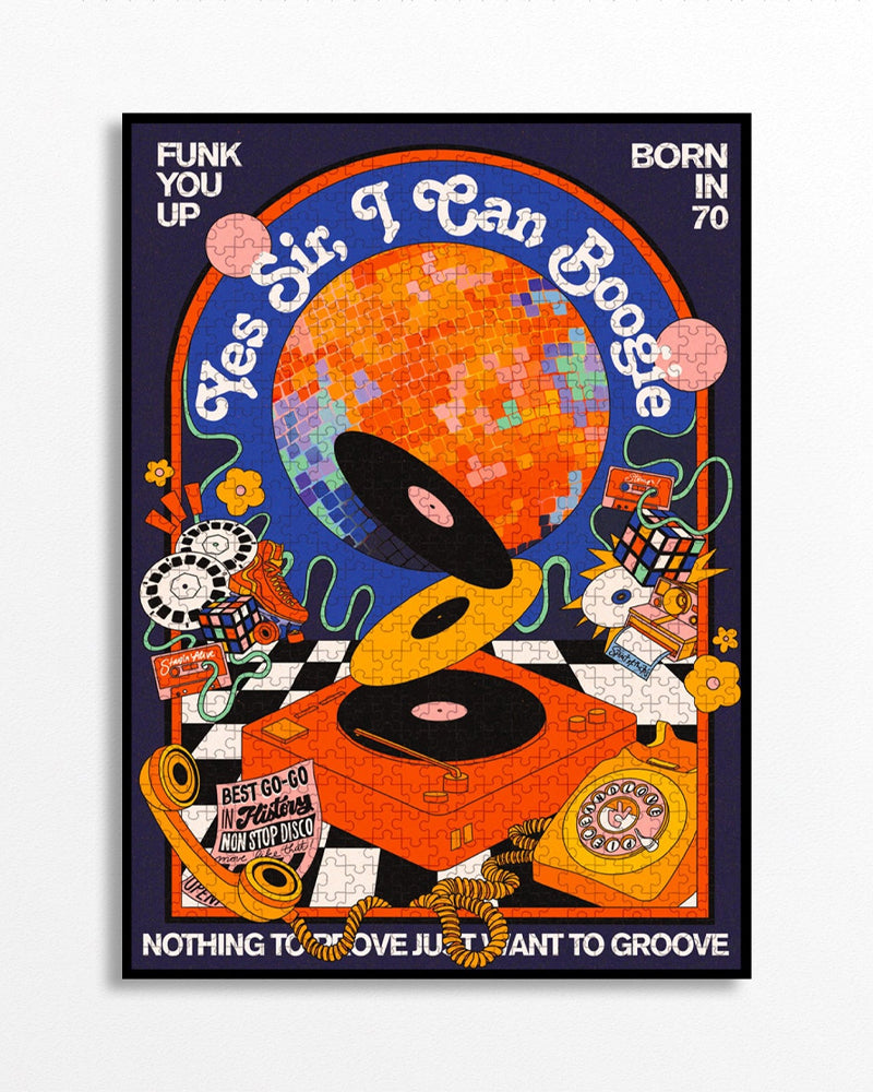 Puzzle 1000 boogie piece & love