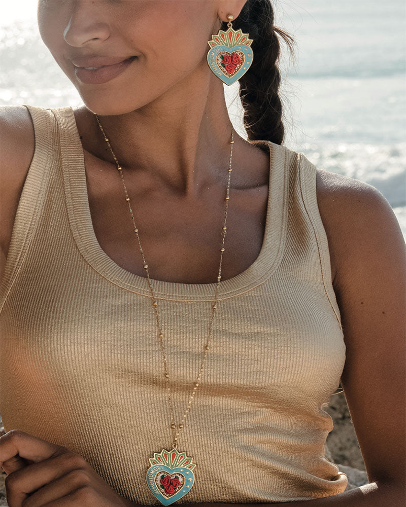 Boucles d'oreilles nahua