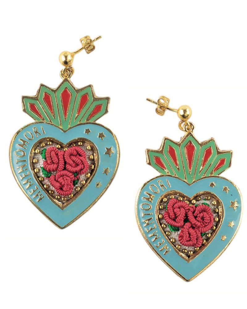 Boucles d'oreilles nahua