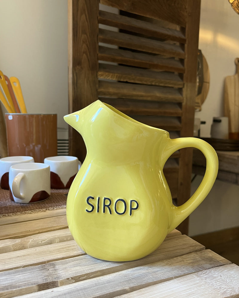 Pichet sirop bazar de luxe