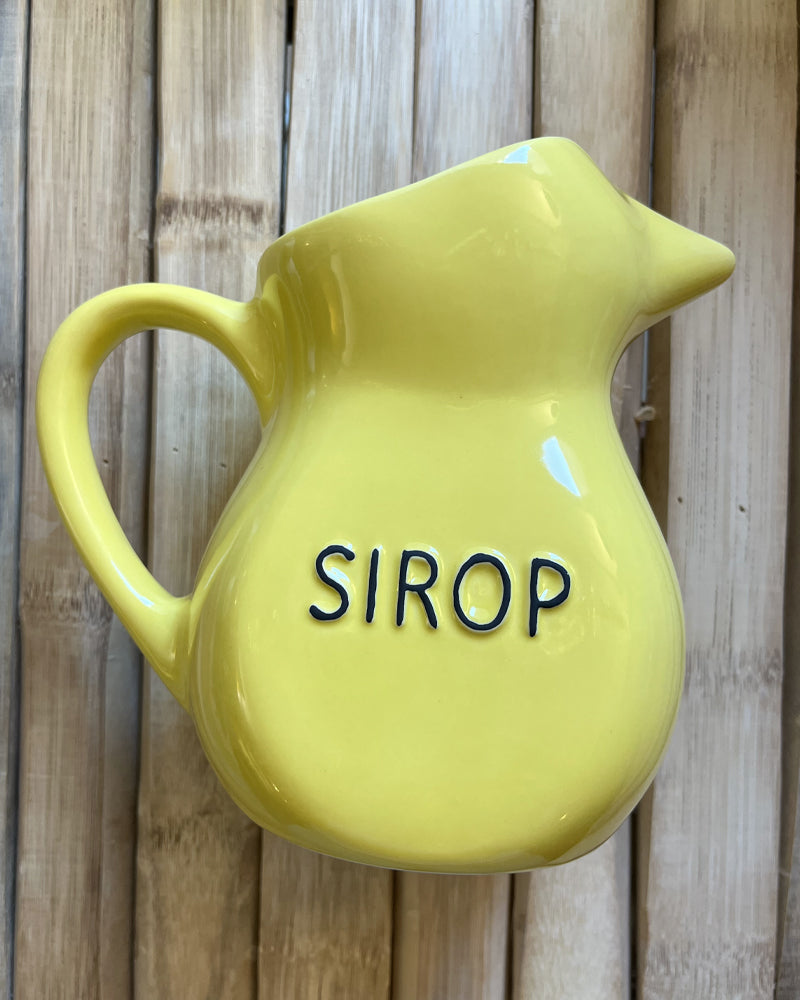 Pichet sirop bazar de luxe