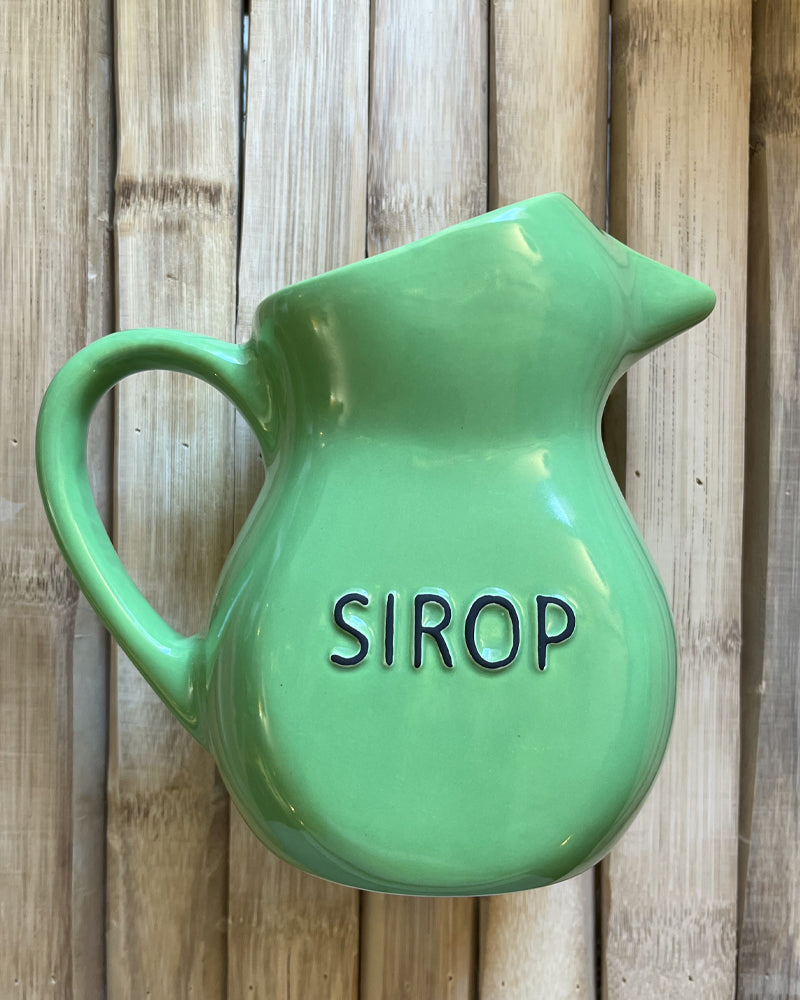 Pichet sirop bazar de luxe