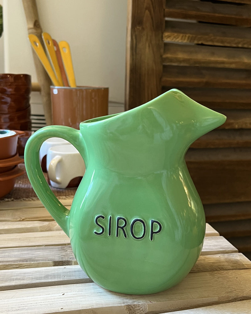 Pichet sirop bazar de luxe