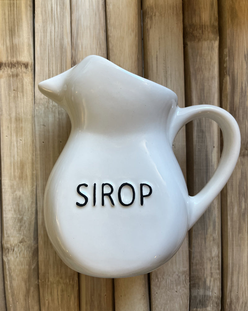 Pichet sirop bazar de luxe
