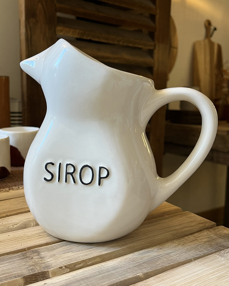 Pichet sirop bazar de luxe