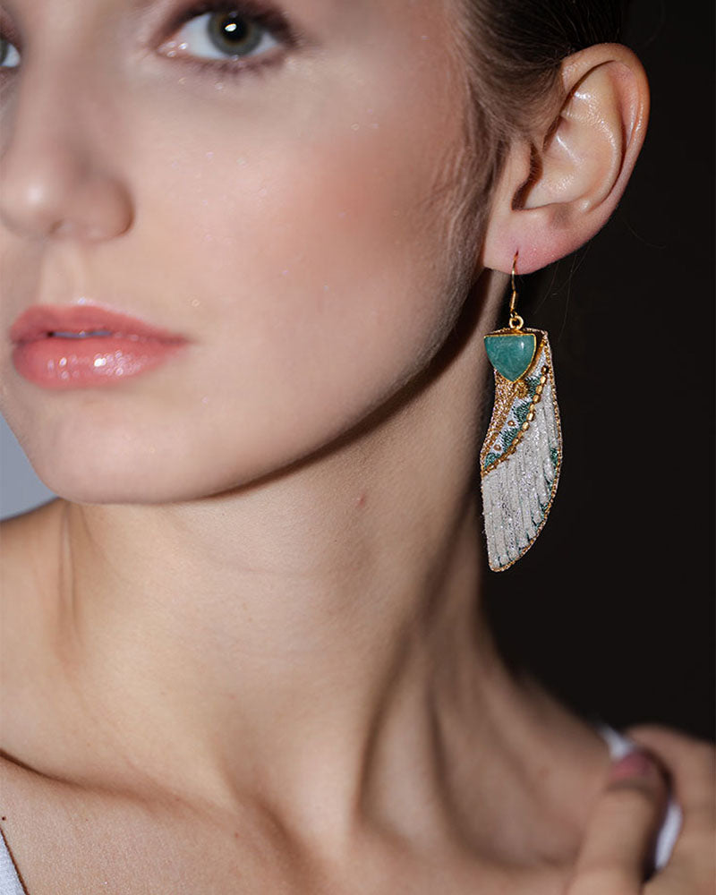 Boucles d'oreilles nahua