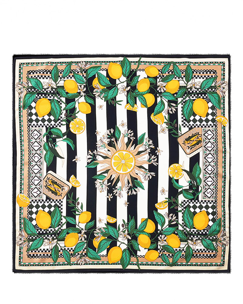 Echarpes & Foulards WILD - Foulard big 130x130 wild by amenapih