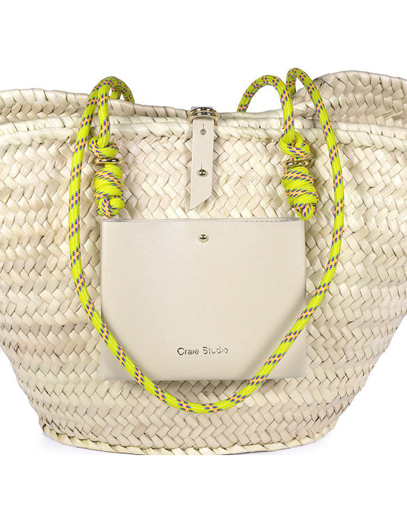 Sacs Bandoulière CRAIE - Bandouliere rayee craie