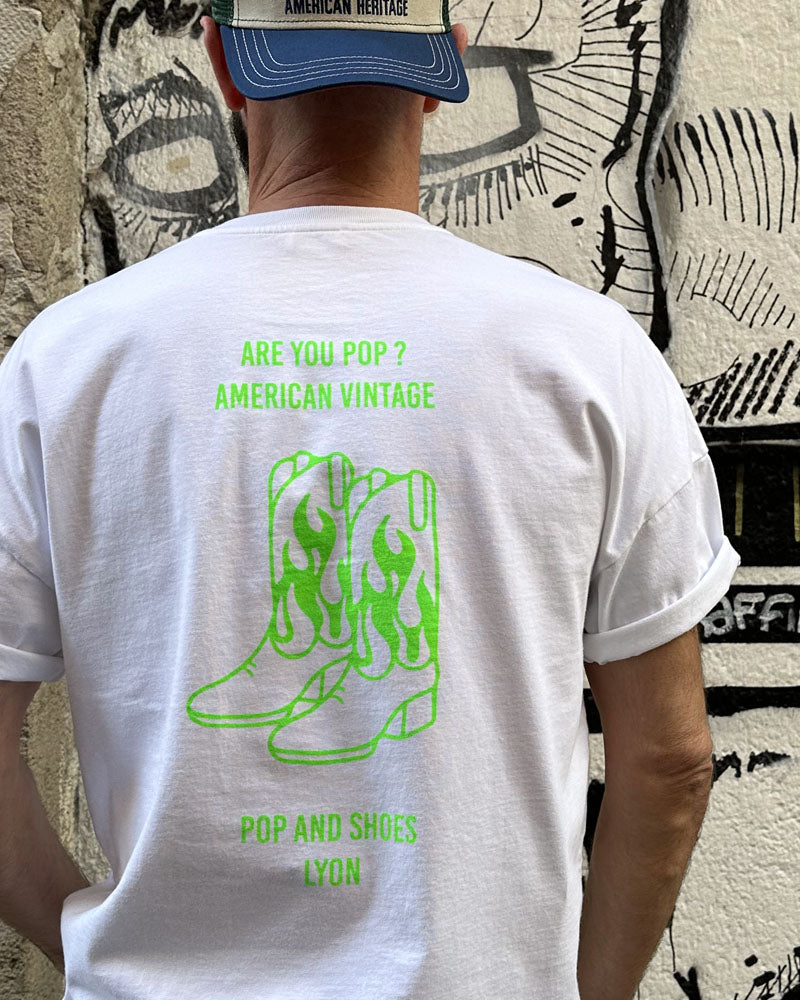 Tee shirt pop american vintage