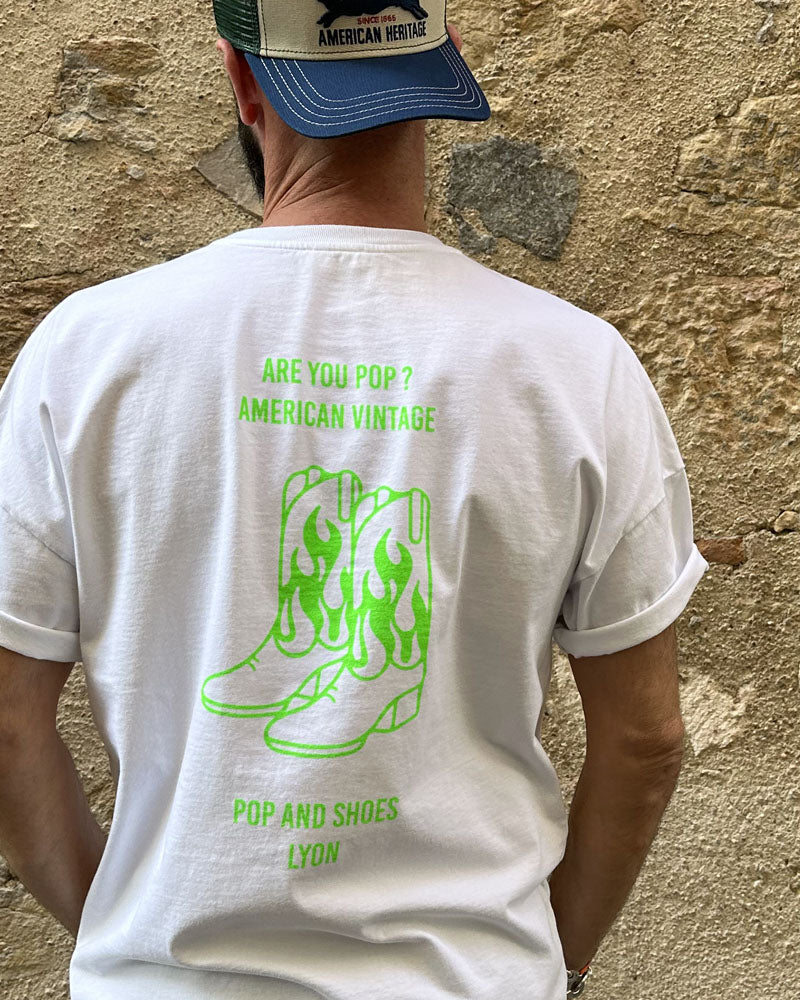 Tee shirt pop american vintage