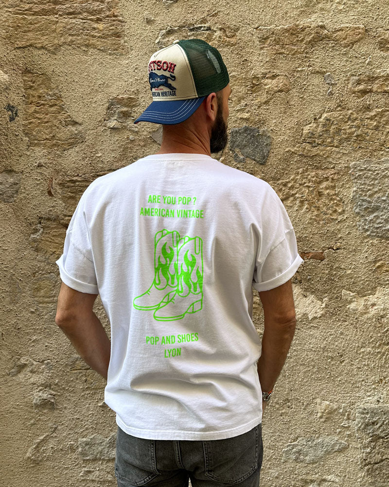Tee shirt pop american vintage